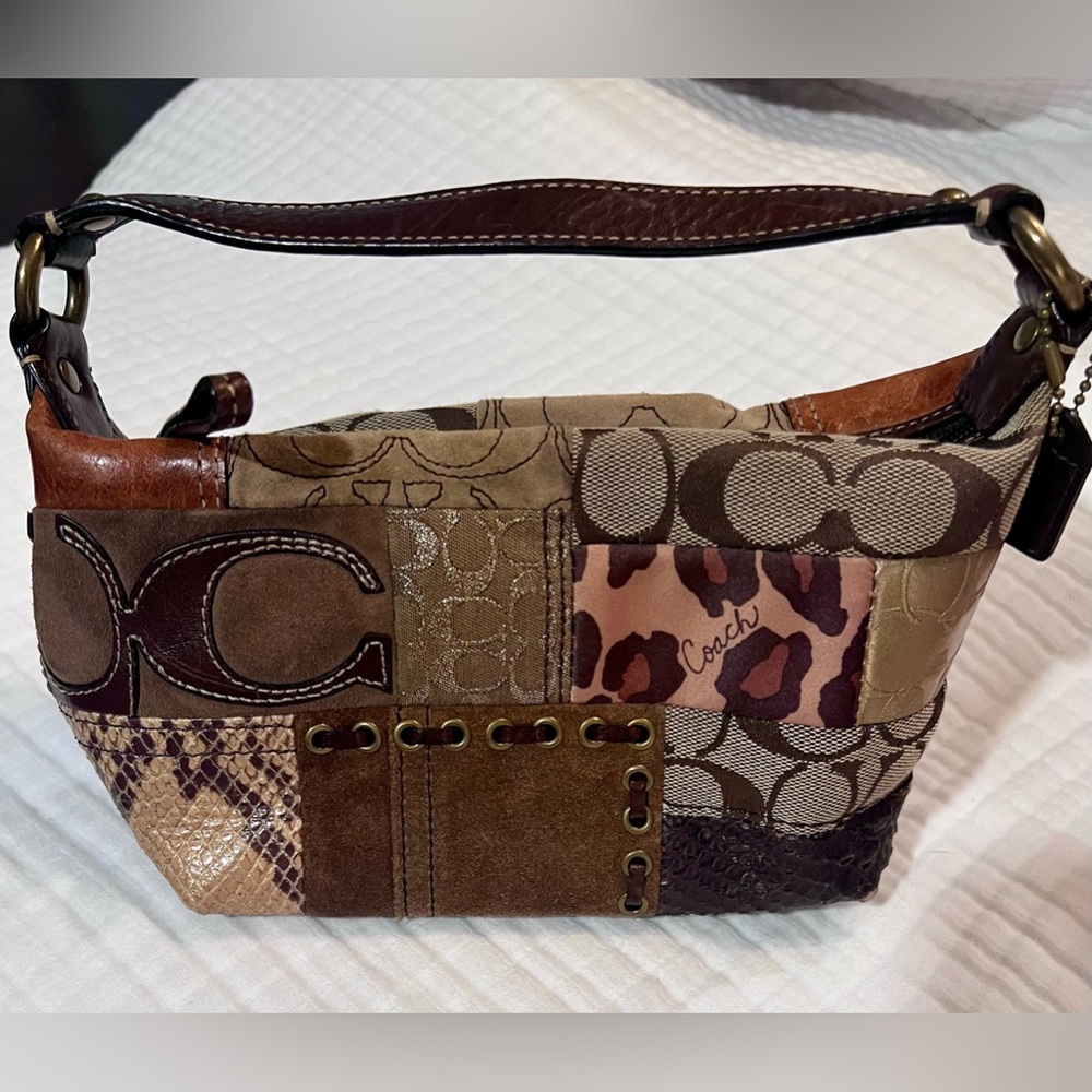 Coach patchwork small purse